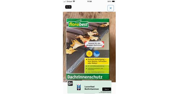 Dakgootbeachermer