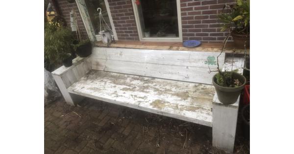 Tuinbank steiger hout 