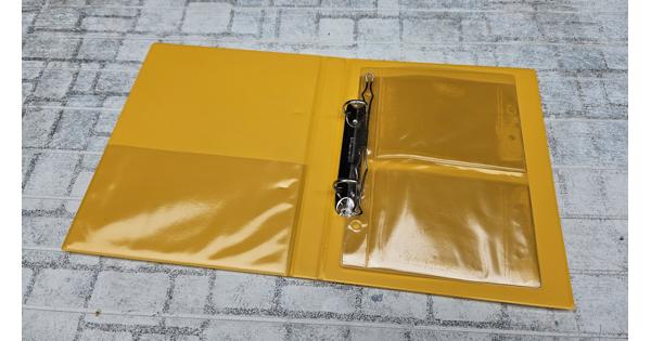 40 nieuwe gele A5 2-ringbanden