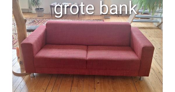 2 rode 2/3 zits banken