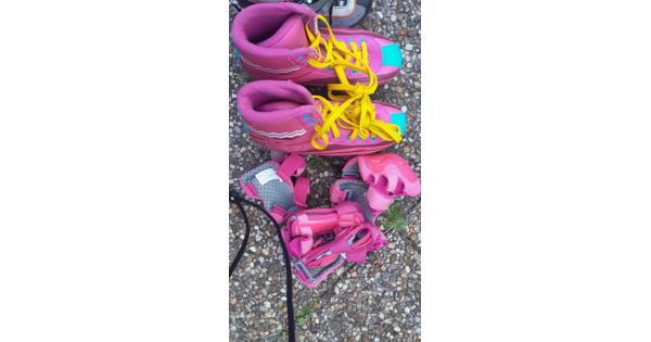 Roller skates mt 36/37 + bescherming