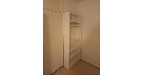 Witte open opbergkast (Ikea)
