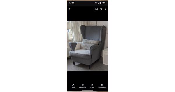 Zgan donkergrijze Fauteuil 