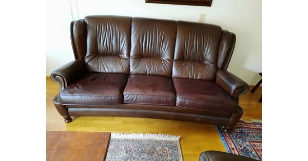 Bankstel met fauteuil 