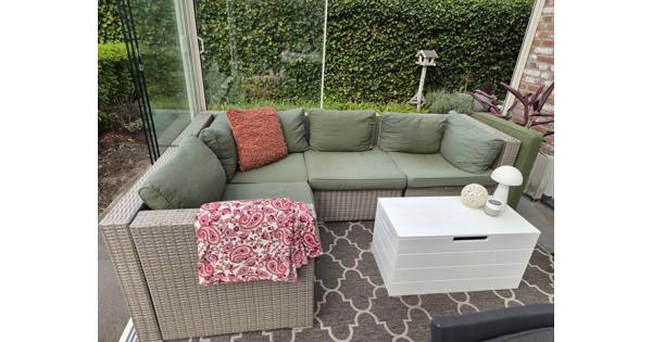 Loungset hoekbank