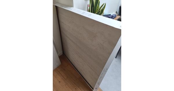 120x120cm tegel beige/zand NIEUW