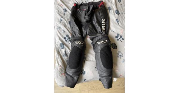 Motor broek en back protector