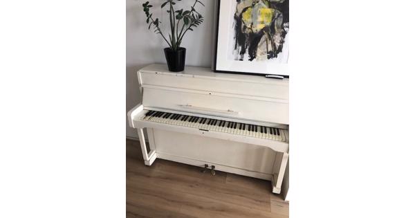 gratis witte piano 