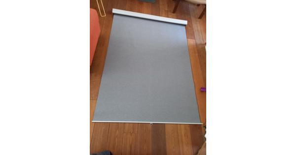 Rolgordijn 140x190 cm (bxh), grijs, verduisterend