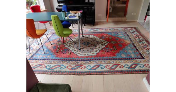 Handgeknoopt vloerkleed 