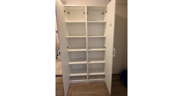 Ikea Legkast (2 stuks, identiek, wit)