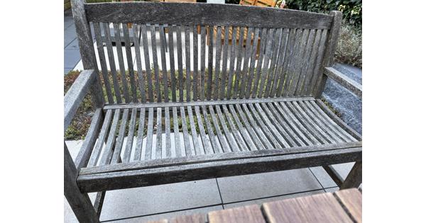 Houten tuinbank