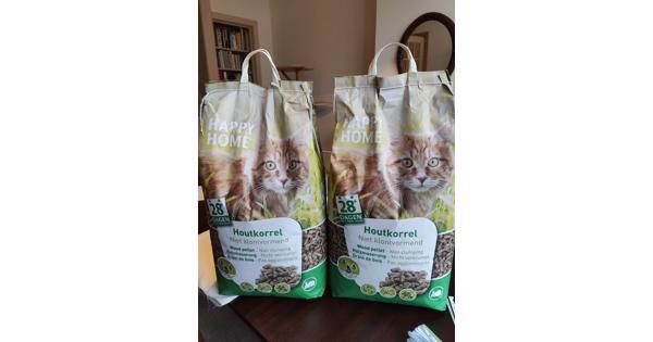 Kattenbakvulling Houtkorrel 