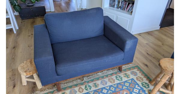 Bankstel: 3 zits, loveseat, hocker