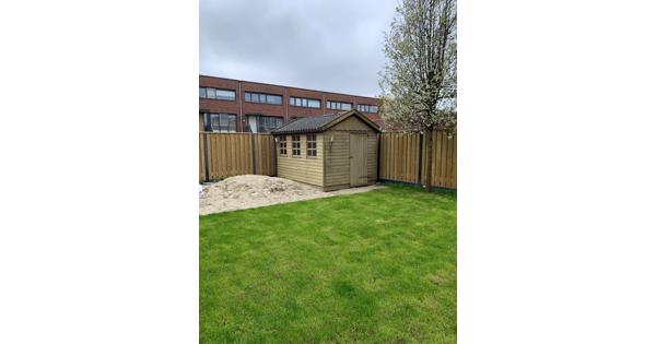 Tuinschuur gratis af te halen