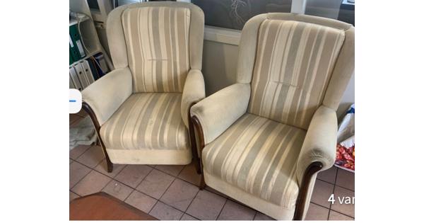 Fauteuil 2 stuks