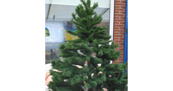 Kerstboom met tafeltje