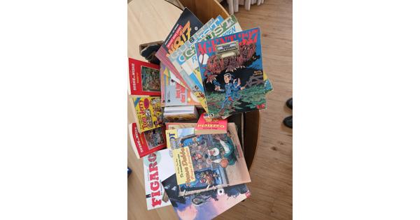 Doos met stripboeken