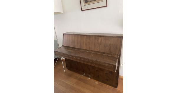 Intensief gebruikte piano