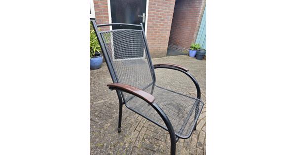 Tuinset tafel en 4 stoelen