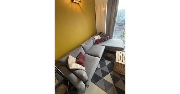 Bank met chaisse longue