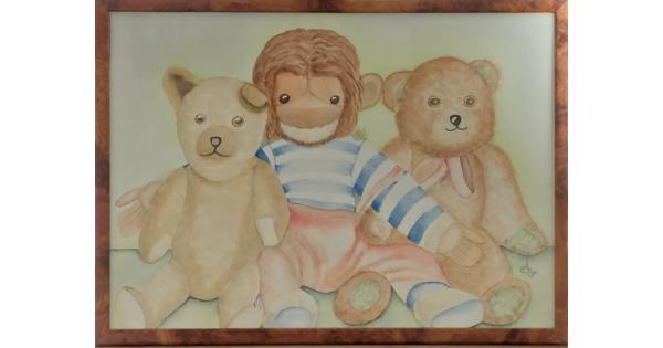 Aquarel voor de kinderkamer 