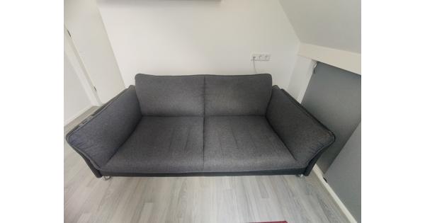 zwartgrijze bank, 2,5 zits