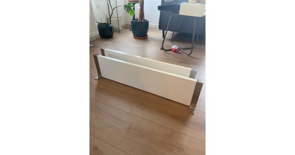 Wand plank IKEA wit