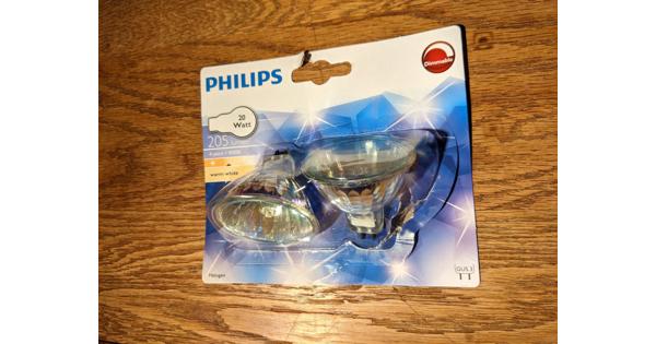 Philips 20 Watt halogeen lamp (2x)