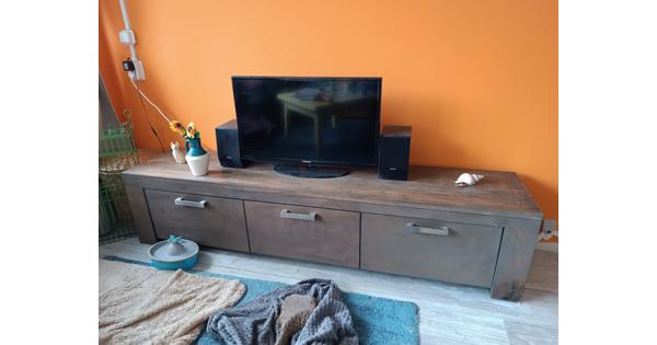TV meubel donkerbruin