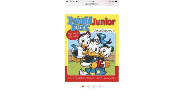 Gevraagd: Donald Duck Junior