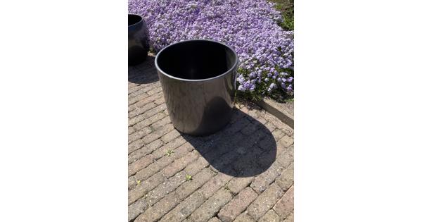 Verschillende bloempotten