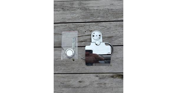 WC-papier houder chroom