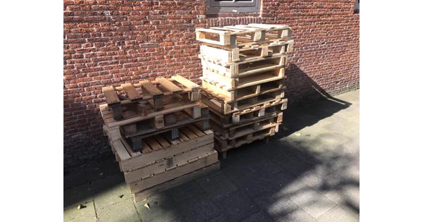 Gratis pallets af te halen in Haarlem