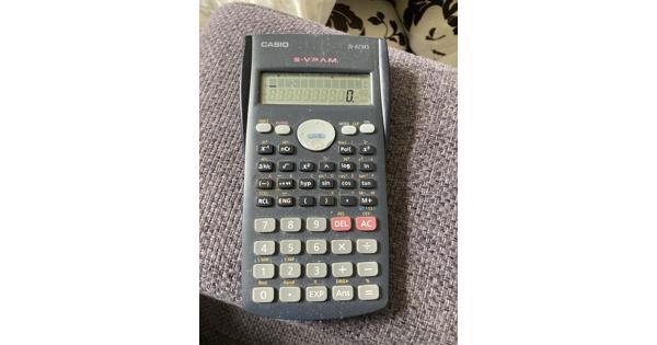 Rekenmachine casio 