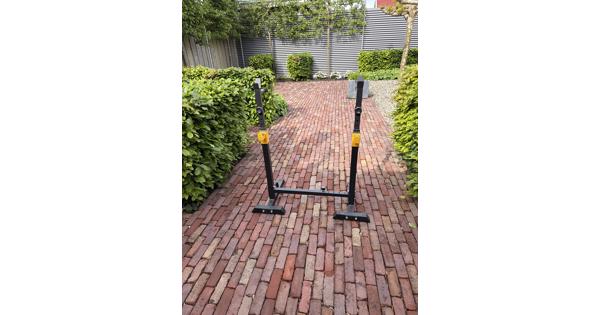 Halterrack af te halen