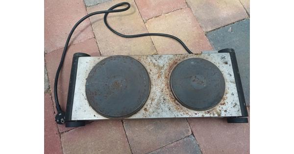 2 pits elektrisch kooktoestel 