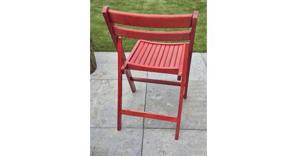 Houten klapstoelen