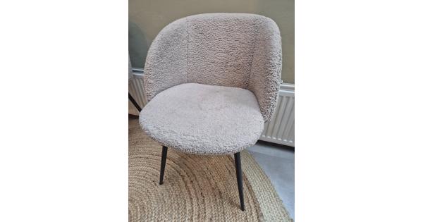Teddy beige stoel 