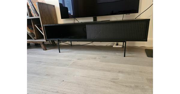 Tv kast zwart, goede staat