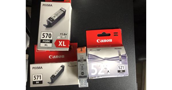Diverse Canon cartridges