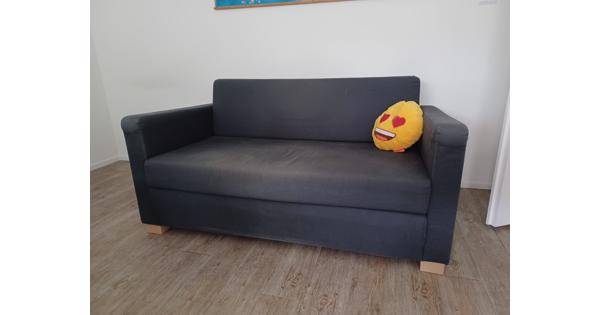 (Slaap)bankje, donkergrijs voor 2 personen 