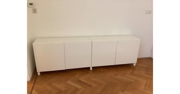Witte IKEA kastjes ( dressoir) 