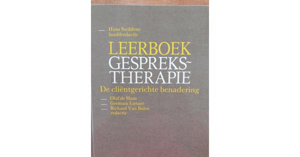 Leerboek gesprekstherapie Hans Swildens  1991  