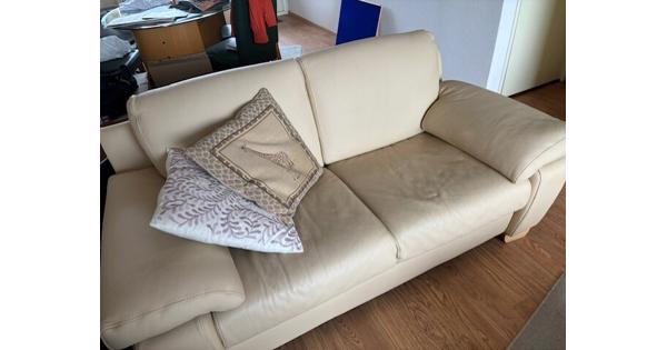 Bankstel & relax fauteuil met hocker