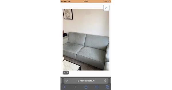 Leuke saliegroene bank