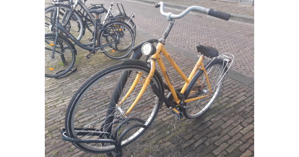 Kinderfiets, eenvoudig maar goed.