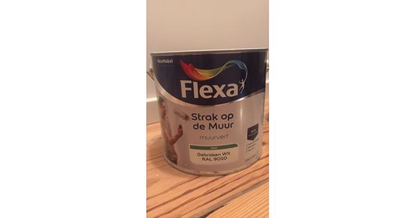 2,5 liter RAL 9010 muurverf