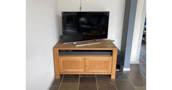 Blank eiken tv kast