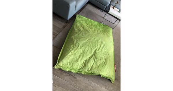 Groene fatboy zitzak